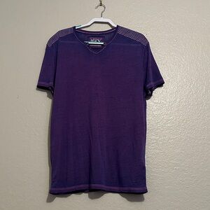 Buckle Men's Short Sleeve Purple Tee
